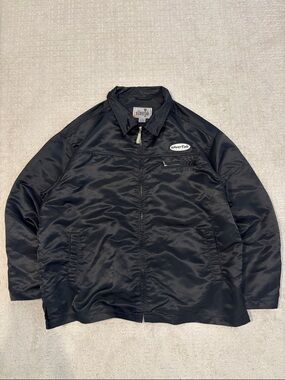 Levi’s Silver tab Jeans Men’s Black Bomber-Style Zip Jacket